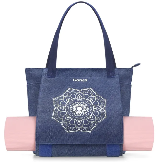Gonex Borsa Tappetino Yoga Tela con Tasche