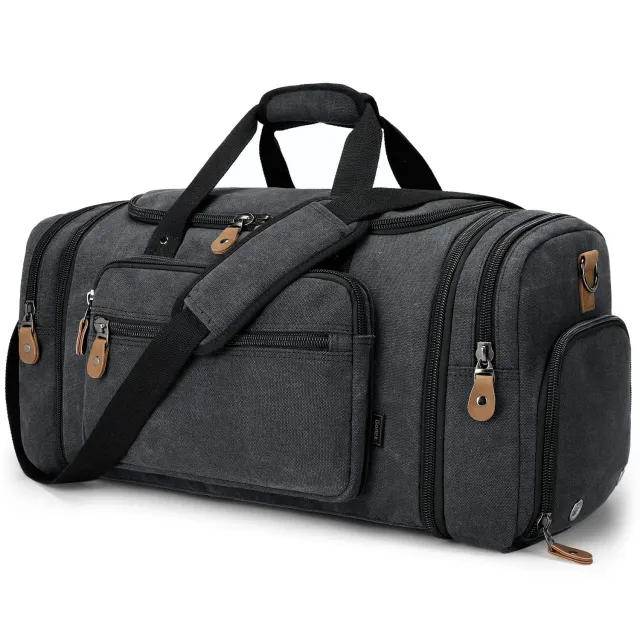 Gonex borsone tela 60L con vano scarpe